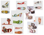 Цветы у наших ног: обзор обуви с флористическим принтом коллекций весна-лето 2012