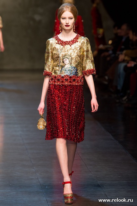 Dolce &amp; Gabbana Fall 2013 Ready-to-Wear