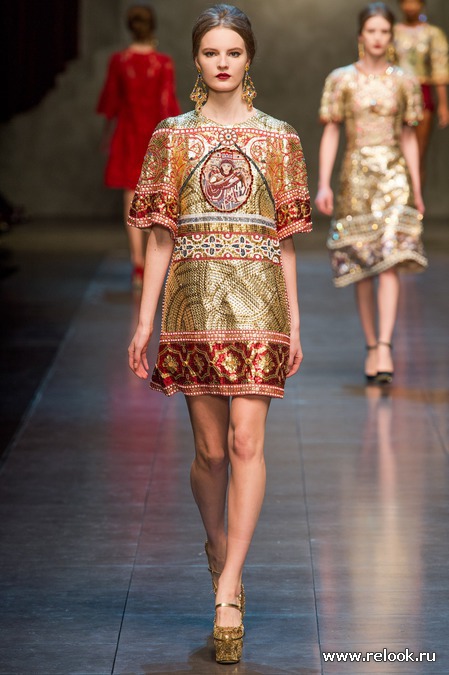 Dolce &amp; Gabbana Fall 2013 Ready-to-Wear